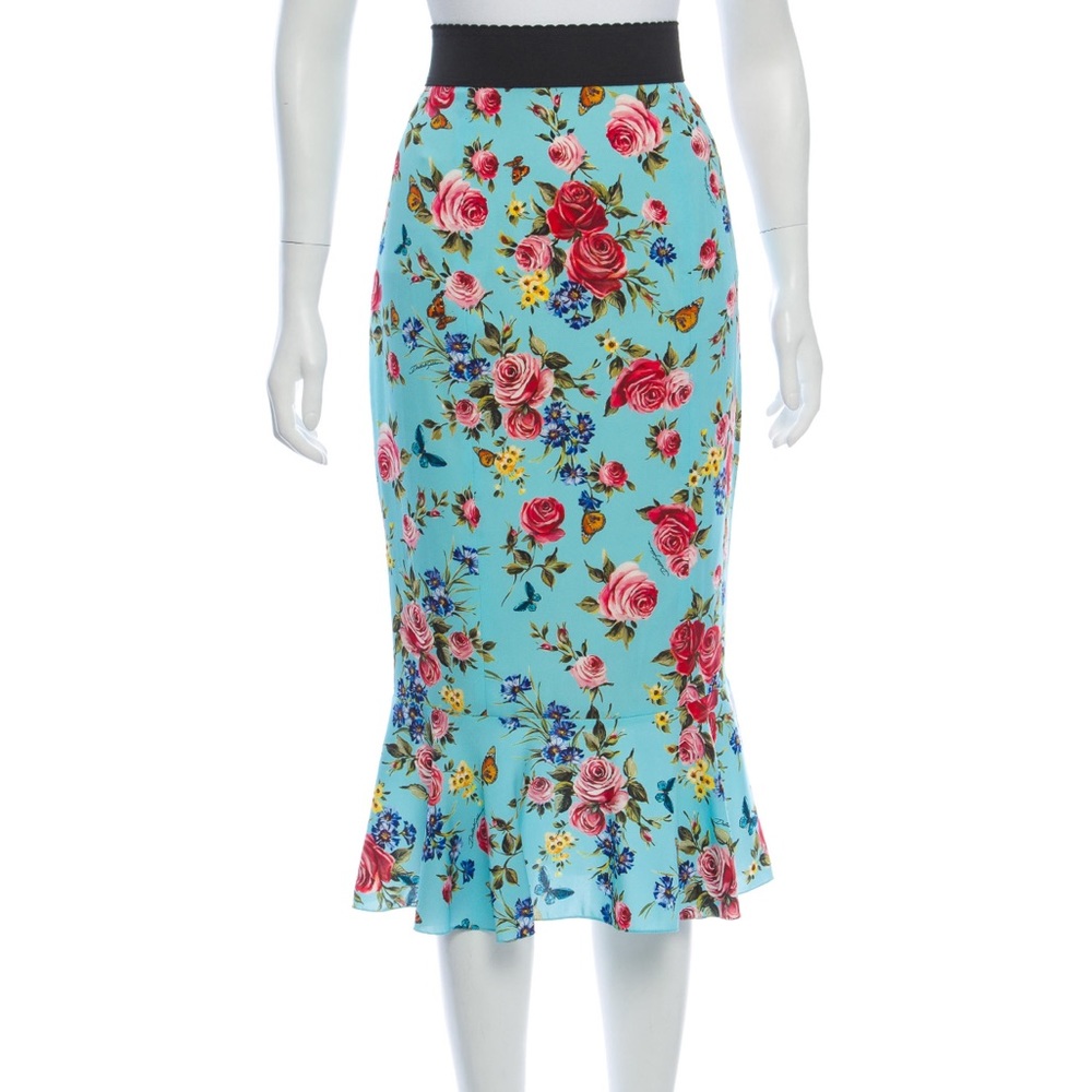 Dolce gabbana silk skirt - Picture 1 of 5
